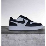Sneaker Store Yeni Sezon Kaymaz Vakum Tabanlı Erkek Sneaker Spor Ayakkabı - Siyah - Beyaz - Siyah