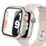 Sneezy Apple Watch 40mm İle Uyumlu Ultra 49mm Görünüme Dönüştürücü Kasa Ve Ekran Koruyucu Starlight
