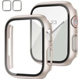 Sneezy Apple Watch 44MM 4-5-6 SE Seri Uyumlu Starlight 360 Derece Koruma ve Temperli Cam Ekran Koruyucu