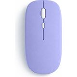 Sneezy Dual Mode Kablosuz Mouse Bluetooth USB Dongle Çoklu Cihaz Destekli Şarjlı ve Sessiz Kullanım Lavant - Renkli