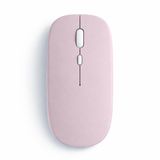 Sneezy Dual Mode Kablosuz Mouse Bluetooth USB Dongle Çoklu Cihaz Destekli Şarjlı ve Sessiz Kullanım Pembe