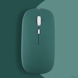 Sneezy Honor Tablet Şarj Edilebilir Sessiz Mouse Bluetooth + 2.4Hz Wifi Kablosuz Mouse Fare - Haki