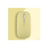 Sneezy Huawei Tablet Şarj Edilebilir Sessiz Mouse Bluetooth + 2.4Hz Wifi Kablosuz Mouse Fare