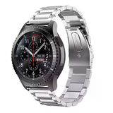 Sneezy Huawei Watch Gt4 46Mm İle Uyumlu 22Mm Ironweft Döküm Çelik Metal Kordon Gümüş
