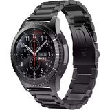 Sneezy Huawei Watch Gt4 46Mm İle Uyumlu 22Mm Ironweft Döküm Çelik Metal Kordon Siyah