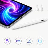 Sneezy iPad Air 4/5 Nesil 10.9 inç ile Uyumlu NotePen Gen3 Stylus Kalem Avuç İçi Algılama Eğim Destekli