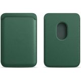 Sneezy İphone 13 Mini-13-13 Pro-13 Pro Max Uyumlu Birinci Sınıf Magsafe Cüzdan Magsafe Deri Kartlık Haki