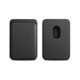 Sneezy İphone 15-15 Plus-15 Pro-15 Pro Max Uyumlu Birinci Sınıf Magsafe Cüzdan Magsafe Deri Kartlık Siyah