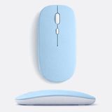 Sneezy MacBook iPad Uyumlu Bluetooth Şarjlı Mouse USB Dongle Şarj Kablosu Dahil Sessiz İnce ve Taşınabilir - Mavi