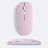 Sneezy MacBook iPad Uyumlu Bluetooth Şarjlı Mouse USB Dongle Şarj Kablosu Dahil Sessiz Ince ve Taşınabilir Pembe - Renkli
