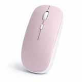 Sneezy Minimal Tasarımlı Kablosuz Mouse Bluetooth Bağlantı Şarjlı USB Dongle Destekli Hafif ve Şık Pembe