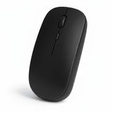 Sneezy Minimal Tasarımlı Kablosuz Mouse Bluetooth Bağlantı Şarjlı USB Dongle Destekli Hafif ve Şık Siyah