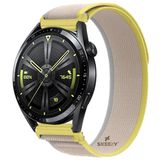 Sneezy Samsung Galaxy Watch 46mm R800 – Watch 3 45mm R840 İle Uyumlu 22mm Wander Trail Loop Kordon Sarı