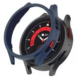 Sneezy Samsung Galaxy Watch 5 Pro Pc Sert Dış Kasa Koruyucu Lacivert