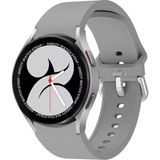 Sneezy Samsung Galaxy Watch 6 40 43 44 47MM Uyumlu Orjinal Tasarım Kavisli Purelux Silikon Kordon - Gri