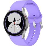 Sneezy Samsung Galaxy Watch 6 40 43 44 47MM Uyumlu Orjinal Tasarım Kavisli Purelux Silikon Kordon - Lila
