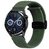 Sneezy Samsung Galaxy Watch 6 – Classic 40-43-44-47Mm 20Mm Fiberlink Manyetik Tokalı Örgü Kordon Haki