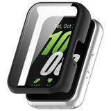 Sneezy Samsung Galaxy Watch Fit 3 İle Uyumlu PC Sert Kasa Ve Ekran Koruyucu Siyah