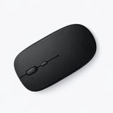 Sneezy Sessiz Kablosuz Mouse Bluetooth USB Dongle Destekli Şarjlı Ofis ve Ev Kullanımı İçin İdeal Siyah