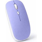 Sneezy Tüm Cihazlara Uyumlu Bluetooth Mouse Şarjlı Batarya USB Dongle ve Şarj Kablosu Dahil Lavant - Renkli