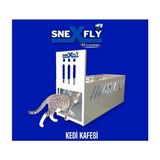 Snexfly Zararsız Kedi Yakalama Kafesi Kedi Yakalama Kapanı Tavşan Kedi Taşıma Baksı - Beyaz