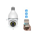 SNEXPRES 1080p Kablosuz Ampul Monitör Kamera Wifi Güvenlik 2mp 2 Yönlü Ses Akıllı Hareket Sensörlü Kamera