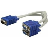 Snexpres 2'li VGA Çoklayıcı Y Splitter Kablo