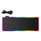 Snexpres 78X30 cm Rgb Oyuncu Mouse Pad - Siyah - Kırmızı