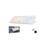 SNEXPRES Klavye 62 Tuşlu Rgb Led Gaming Işıklı Oyuncu Klavyesi Kablolu