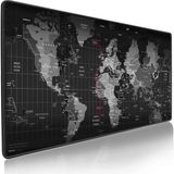 Snexpres Mousepad Dünya Desenli 90 x 40CM