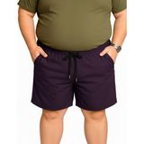 Şng Erkek Büyük Beden Şort 3xl 4xl 5xl 6xl 7xl 8xl 9xl - Bordo
