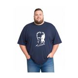 sngl tekstil Erkek Büyük Beden Kısa Kollu ATATÜRK Baskılı Tişört 3XL 4XL 5XL 6XL 7XL 8XL 9XL