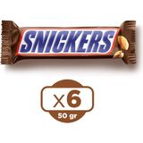 Snickers 50 gr Yer Fıstıklı Çikolata 6'lı - 50 gr