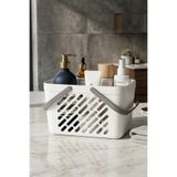 Snippy Basket - Plastik Düzenleyici Sepet Banyo Mutfak Düzenleyici Organizer Deterjanlık Dolap Banyo Düzenleyici