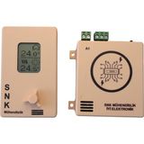 Snk NR1 Bej Kablosuz Oda Termostatı