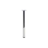 Snn Aksesuar - Silindir 71 Cm. Masa Ayağı Krom - Metal Ayak - 4 Adet
