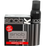 Snob 8690644015694 Black EDT 100 ml Erkek Parfümü + 150 ml Deodorant Seti