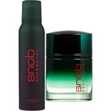 Snob Afterdark EDT Parfüm 100 ml Aromatik Meyveli Koku Erkekler İçin Hediye Seti