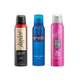 Snob Erkek Sprey Deodorant 150 ml + Jagler Erkek ve Kadın Deodorant 150ml set