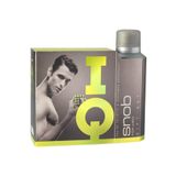 Snob IQ EDT 100 ml Aromatik Erkek Parfümü ve 150 ml Deodorant Seti