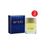 Snob Klasik Erkek Parfüm EDT 100ml, 2'li Set
