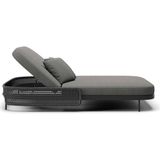Snoc Miura Nightfall Antrasit Alüminyum Daybed Bahçe Koltuğu - Standart