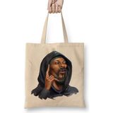Snoop Dogg Mugshot 01 Bez Çanta Uzun Saplı - Açık Bej - 40 X 40