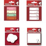 Snoopy Desenli (4 FARKLI MODEL Yapışkanlı Not Kağıtları)