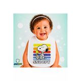 Snoopy Keten Bebek Mama Önlüğü – Yumuşak, Emici, Yıkanabilir, Özel Tasarım P176