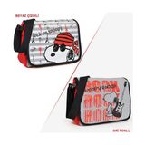 Snoopy Rock On Postacı Çanta 32504 40*30*13 Cm
