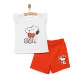 Snooze baby Kız Bebek Atlet-Şort Bisiklet Yaka Atlet Reçme