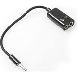 Snopy EK-7 Siyah Stereo M To 15 cm Mikrofon+Hoparlör Çevirici