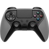 Snopy Rampage Tactic Bluetooth Çift Titreşimli PS4 Gamepad - Metalic Siyah