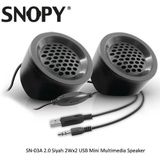 Snopy SN-03A 2.0 Siyah 2wx2 Usb Mini Multimedia Speaker
